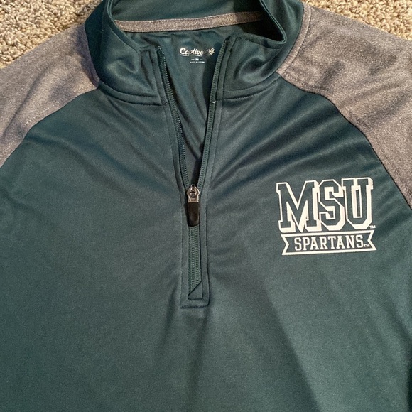 Michigan State long sleeve quarter zip - Picture 2 of 2